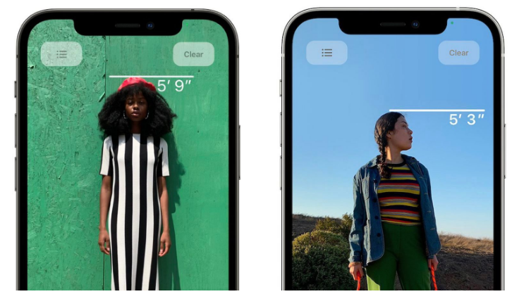 米东苹果服务网点分享通过iPhone激光雷达测量身高方法教程 