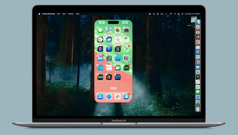 米东苹果手机维修分享苹果 macOS 15 Sequoia 和 iOS 18 的 iPhone 投屏功能升级 